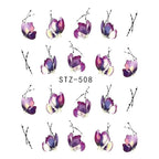 Exclusive Water Transfer Decal Sliders for Nail Art Decoration — STZ 502 — Alternate View 13