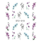 Exclusive Water Transfer Decal Sliders for Nail Art Decoration — STZ 502 — Alternate View 8