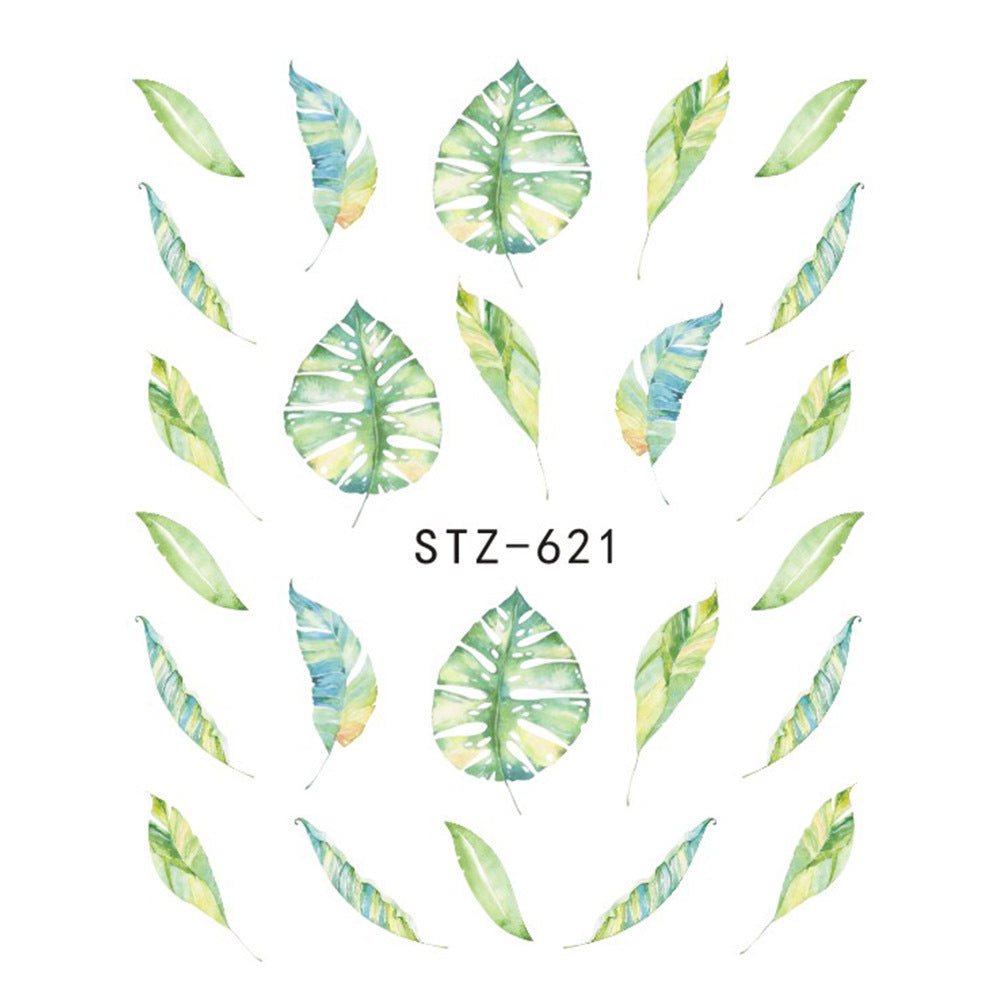 Exclusive Water Transfer Decal Sliders for Nail Art Decoration — STZ 502 — Alternate View 17