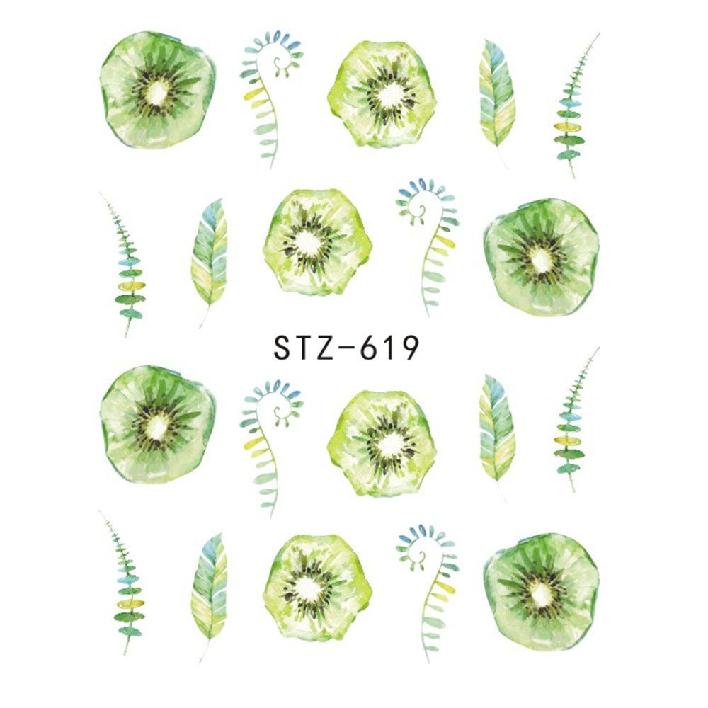 Exclusive Water Transfer Decal Sliders for Nail Art Decoration — STZ 502 — Alternate View 16