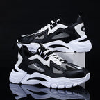 Exclusive Men Non Slip Walking Running Shoes Sports — Balckred — Size Size39 — Top View