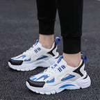 Exclusive Men Non Slip Walking Running Shoes Sports — Balckred — Size Size39 — Side View