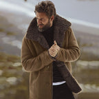 Exclusive Winter Men's Coat — Army Green — Size 3XL — Alternate View 8