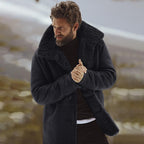 Exclusive Winter Men's Coat — Army Green — Size 3XL — Alternate View 7