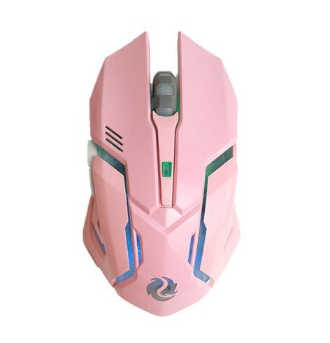 Exclusive Wireless Charging Silent Gaming Mouse Machinery — 2.4G black — Alternate View 7