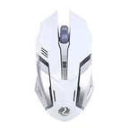 Exclusive Wireless Charging Silent Gaming Mouse Machinery — 2.4G black — Alternate View 9
