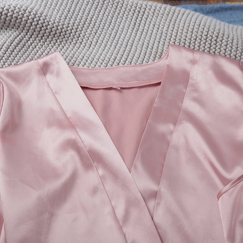 Exclusive Women Night Gown Pajamas — Pink — Size S — Alternate View 17