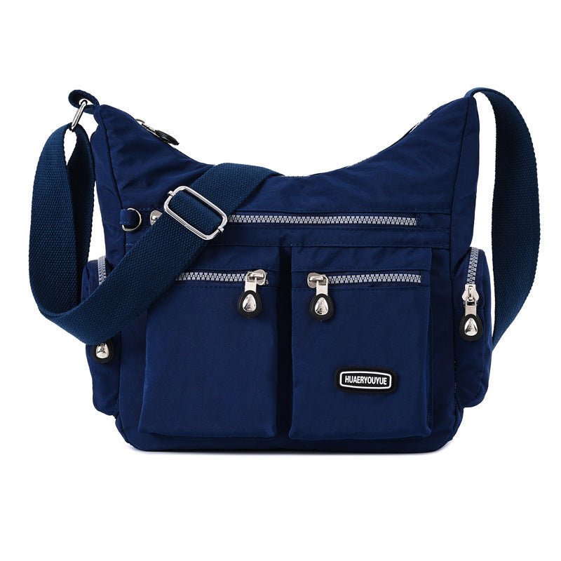 Exclusive Multiple Pockets Waterproof Crossbody Bags — Apricot — Alternate View 8