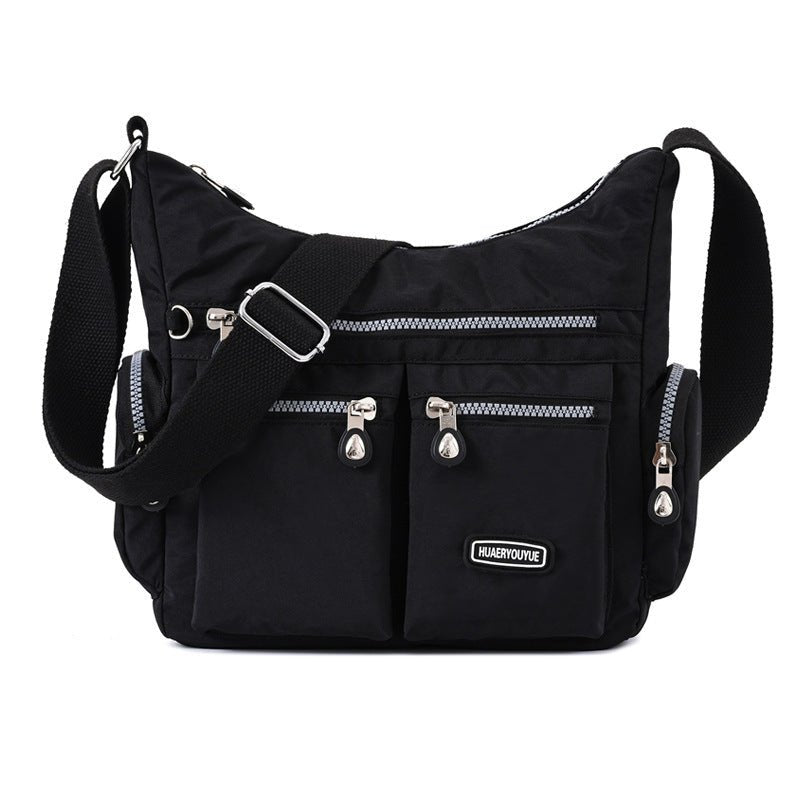 Exclusive Multiple Pockets Waterproof Crossbody Bags — Apricot — Alternate View 11