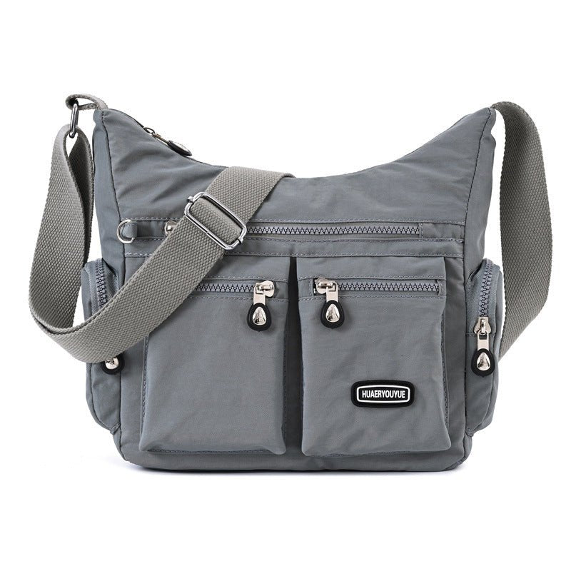Exclusive Multiple Pockets Waterproof Crossbody Bags — Apricot — Alternate View 10