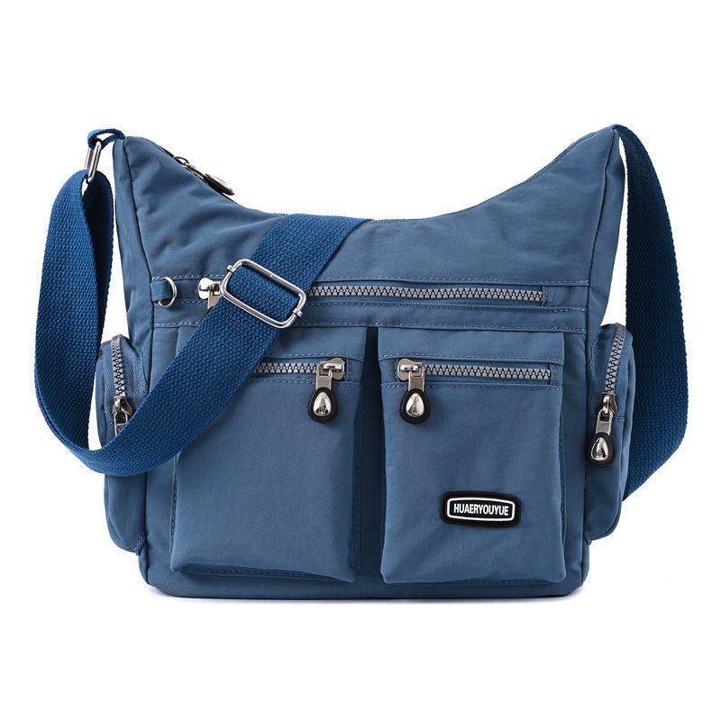 Exclusive Multiple Pockets Waterproof Crossbody Bags — Apricot — Alternate View 12