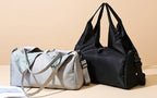 Exclusive Women Yoga Bag | Sports Fitness Large Gym Mat Carrier — Black — Alternate View 17