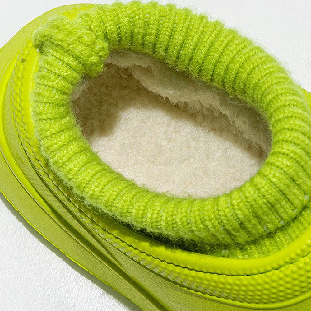 Exclusive Women's Fashionable Waterproof Cotton Slippers — Beige — Size 35to36 — Alternate View 8