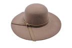 Exclusive Women's casual hat — Beige — Size One Size — Top View