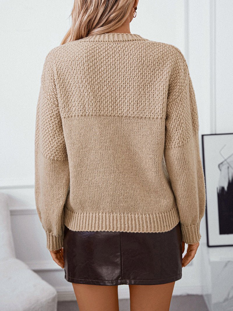 Exclusive Women's Knitted Sweater — Gray — Size S — Alternate View 8