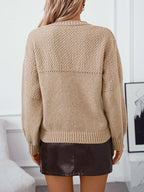 Exclusive Women's Knitted Sweater — Gray — Size S — Alternate View 8
