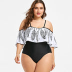 Exclusive Women's plus size bikini — Blue — Size 3XL — Lifestyle View