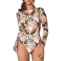 Exclusive Women's Sexy Backless Diving Suit — Color — Size L — Front View