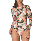 Exclusive Women's Sexy Backless Diving Suit — Color — Size L — Top View