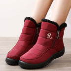 Exclusive Women's Winter Shoes Thickened Waterproof — Black — Size 35 — Detail View
