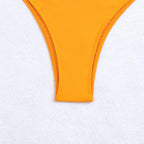 Exclusive Women's Triangle One Piece Swimsuit — Black — Size L — Alternate View 15