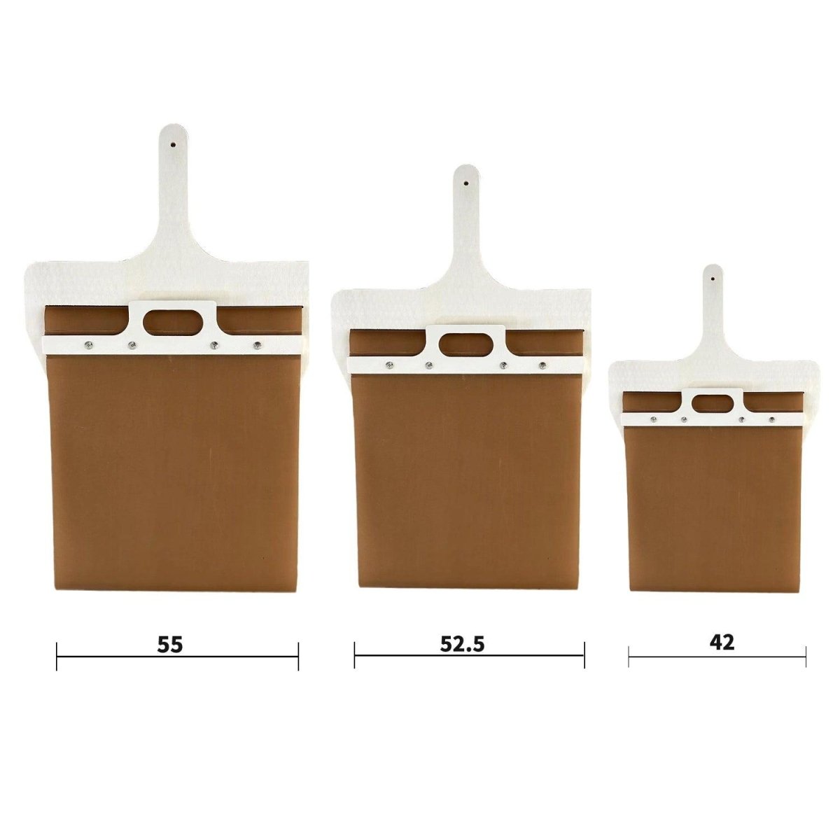 Exclusive Wooden Handle Transfer Pizza — Log — Size 42x26 — Side View
