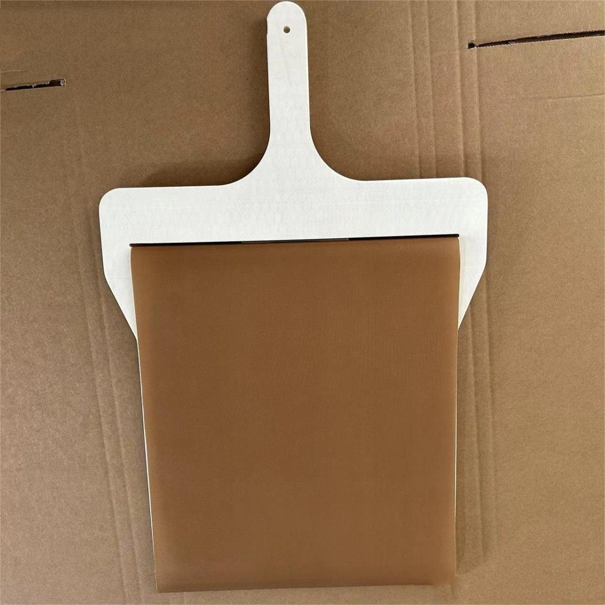 Exclusive Wooden Handle Transfer Pizza — Log — Size 42x26 — Top View