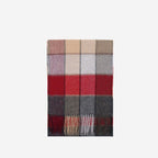 Exclusive Wool Scarf Winter Popular Women's Men's Thickening Minimalist Plaid — Camel Gray Grid — Size 180x30CM — Alternate View 15