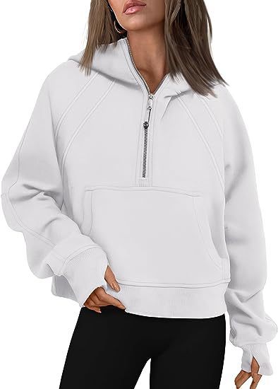 Exclusive Zipper Hoodies Sweatshirts With Pocket — Army Green — Size L — Alternate View 14