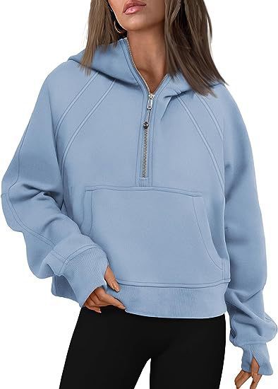 Exclusive Zipper Hoodies Sweatshirts With Pocket — Army Green — Size L — Lifestyle View