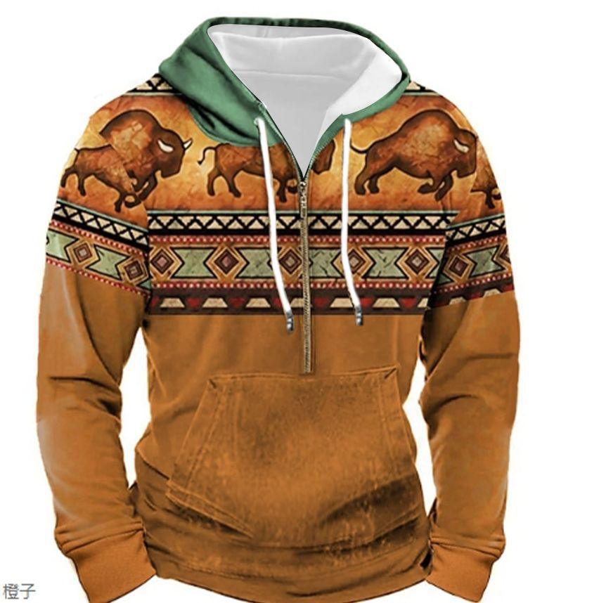 Exclusive Zipper Sweaters Menswear With Pockets — BL 01 — Size L — Alternate View 8