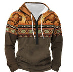 Exclusive Zipper Sweaters Menswear With Pockets — BL 01 — Size L — Lifestyle View